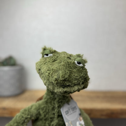 Jellycat Furryosity Turtle Tortoise - Grumpy Turtle Soft Toy 15" Medium Plush