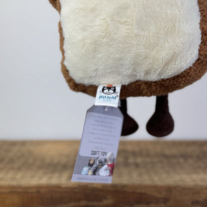 Jellycat Amuseable Toast - Slice Of Bread Plush Soft Toy Retired Collectible 12”