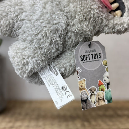 Fuggler - Sir Belch Snuggler - Fluffy Grey Monster Tongue Out Collectible Grey
