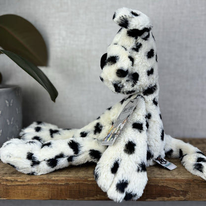Jellycat Merryday Dalmation - Spotty Dog Soft Toy Long Tail Rare Retired 15”