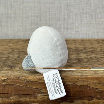 Squishmallow Squishville - Steve The Seagul White/Grey Mini (Multi Buy Discount)
