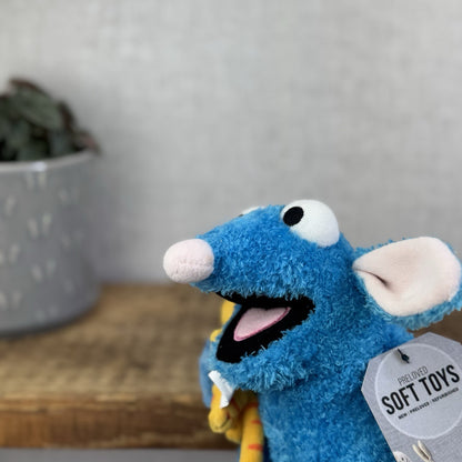 Disney Store Tutter Mouse With Kitty Cat Plush - Bear In The Big Blue House 5”