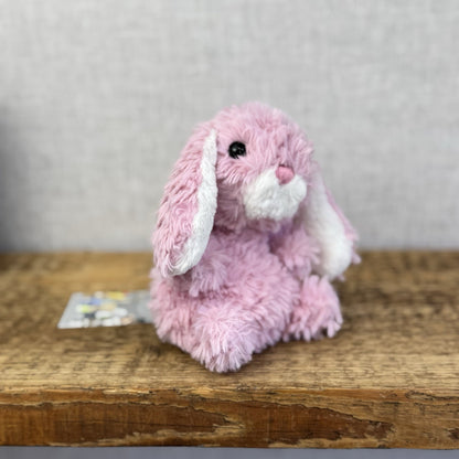 Jellycat Yummy Bunny Tulip - Pink Miniature Beanie Bunny Rabbit Small 5"