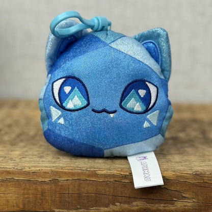 Aphmau MeeMeows- Sapphire Blue Keyring Bagcharm 4"