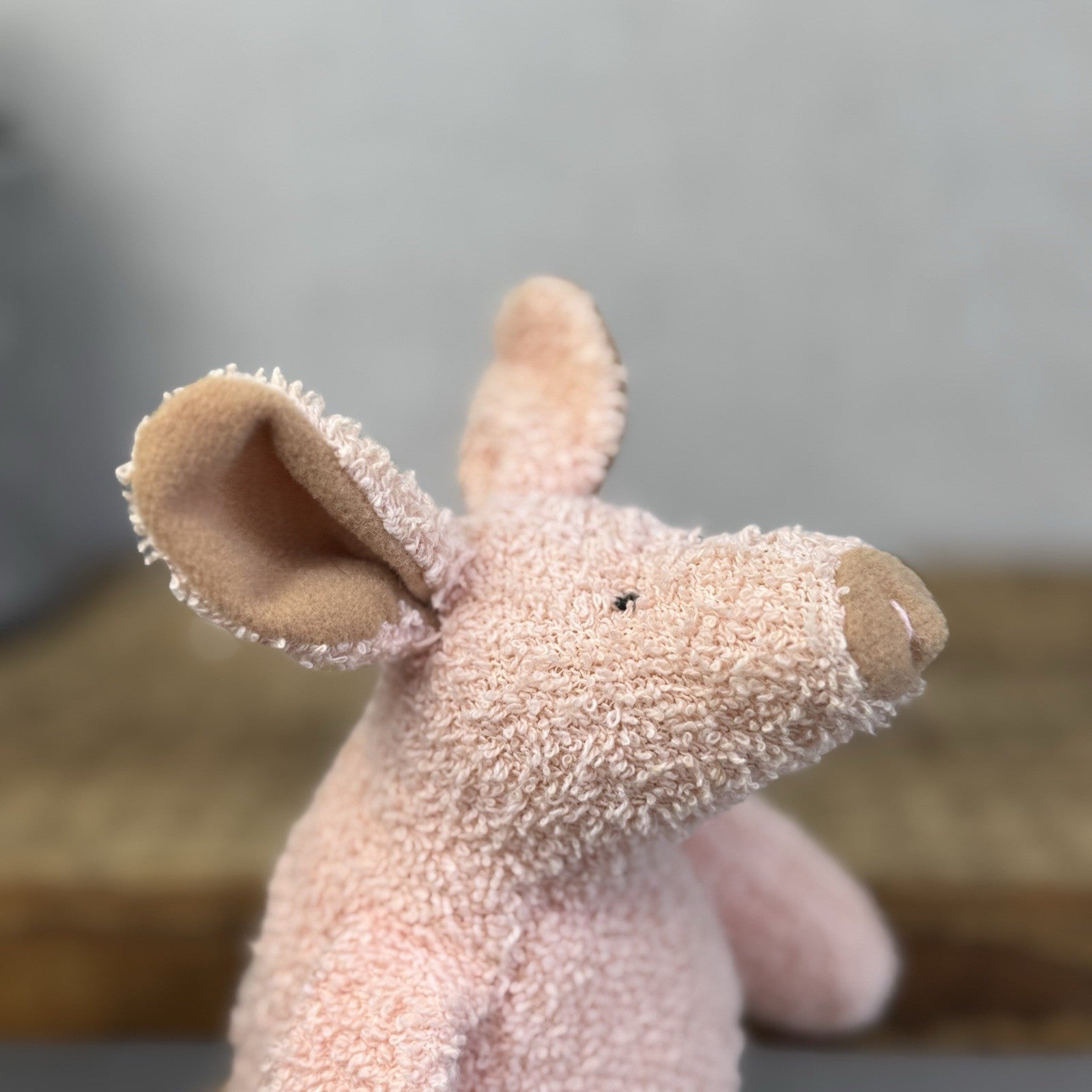 Manhattan Toy Company - Tip Toe Pig Vintage Soft Toy Beanie Piglet Ballet 7”