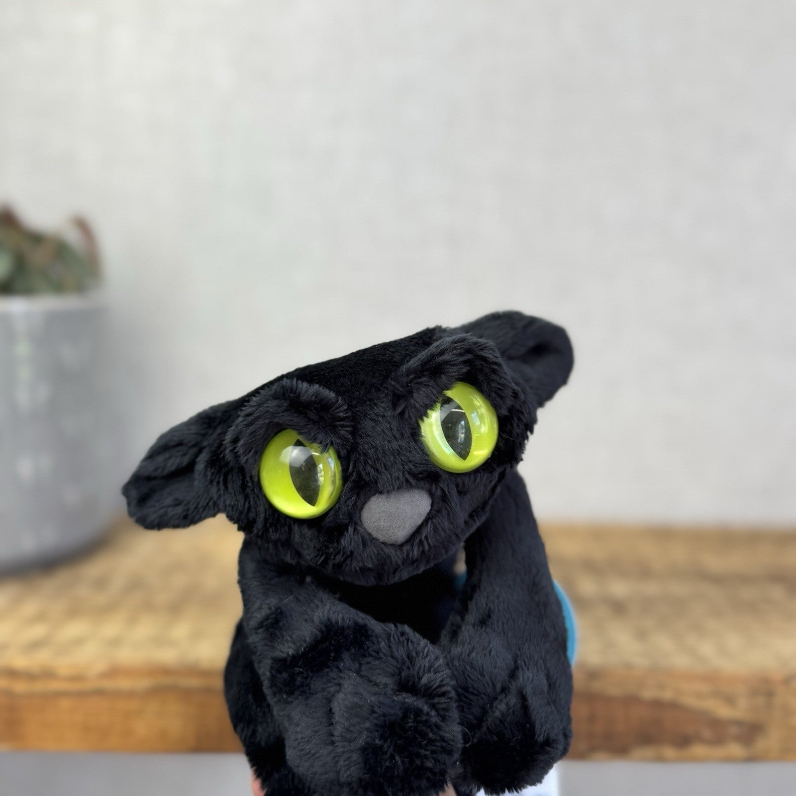 Manhattan Toy Lanky Cats Ziggy - Black Floppy Kitten Soft Toy With Tags 13”