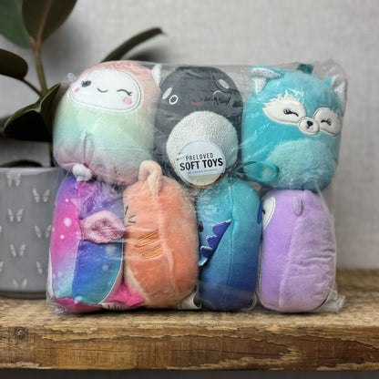 Squishmallow Christmas Bright Squad Ornaments - 4 inch Hangings Holiday Squish