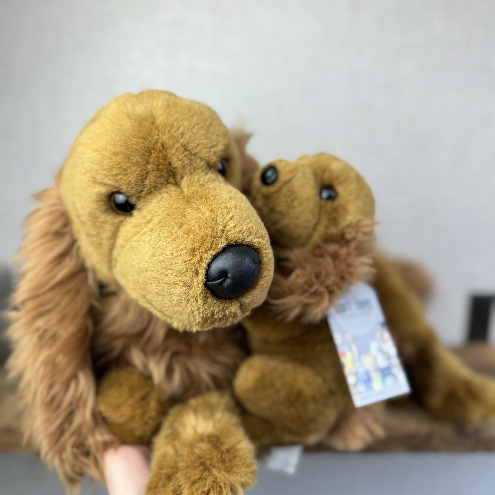 E&J Classic Prima Collection Mum & Baby Cocker Spaniel Large Size Pristine