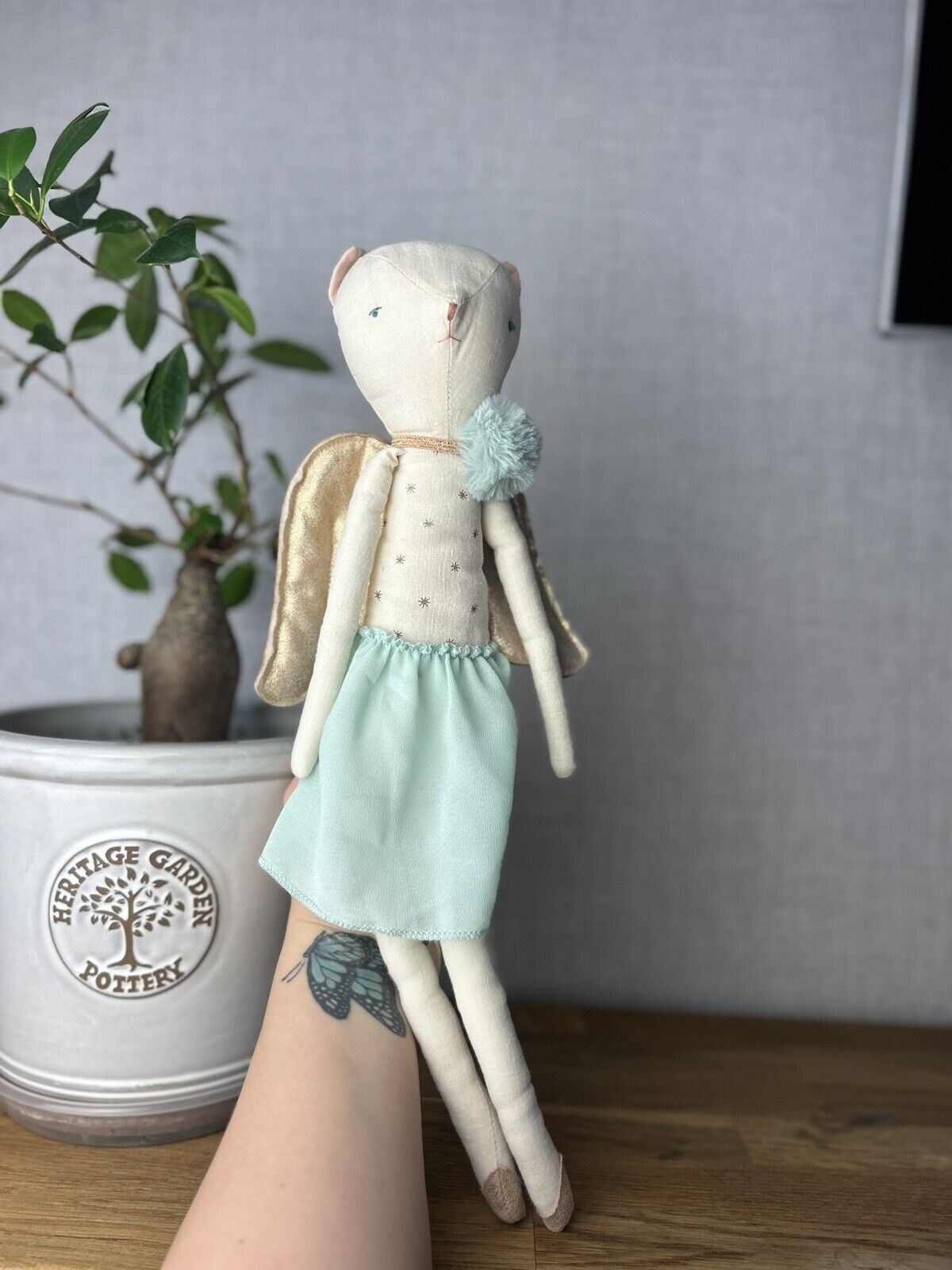Maileg Miss Angel 2016 - Angel Cat Maileg - Maileg Christmas Cat Kitty Cat 16”