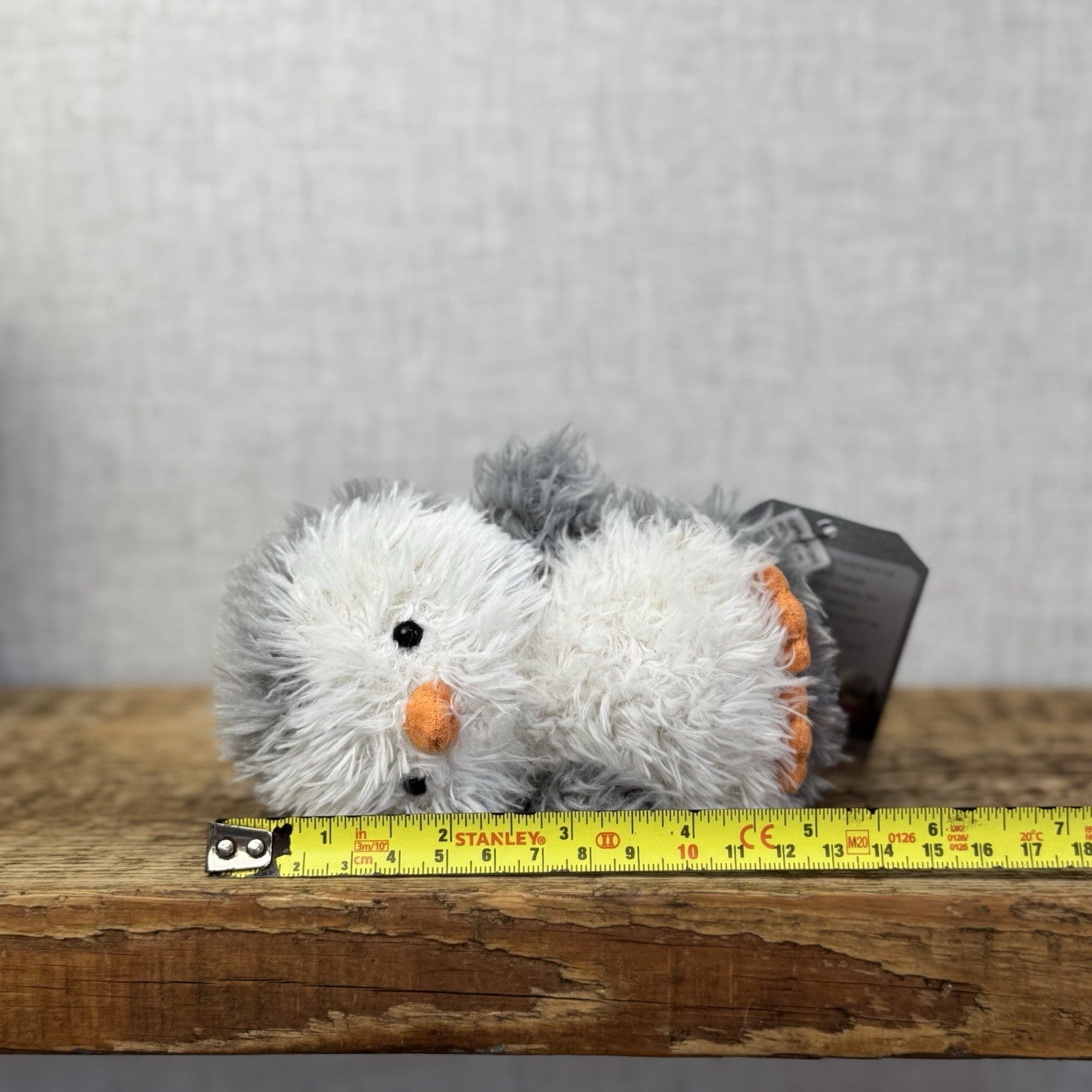 Jellycat Really Little Penguin - Small Fluffy Fuzzy Penguin Miniature Beanie 5"