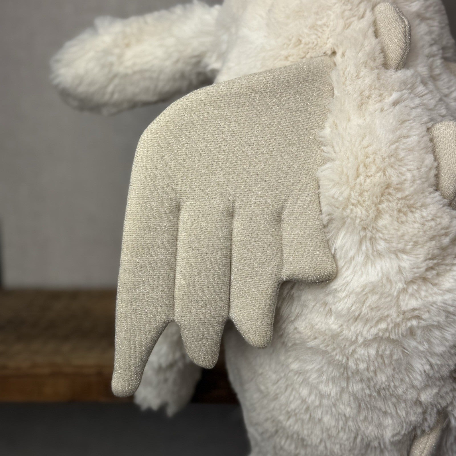 Jellycat Huge Snow Dragon - New With Tags Big White Sparkly Dragon 2ft