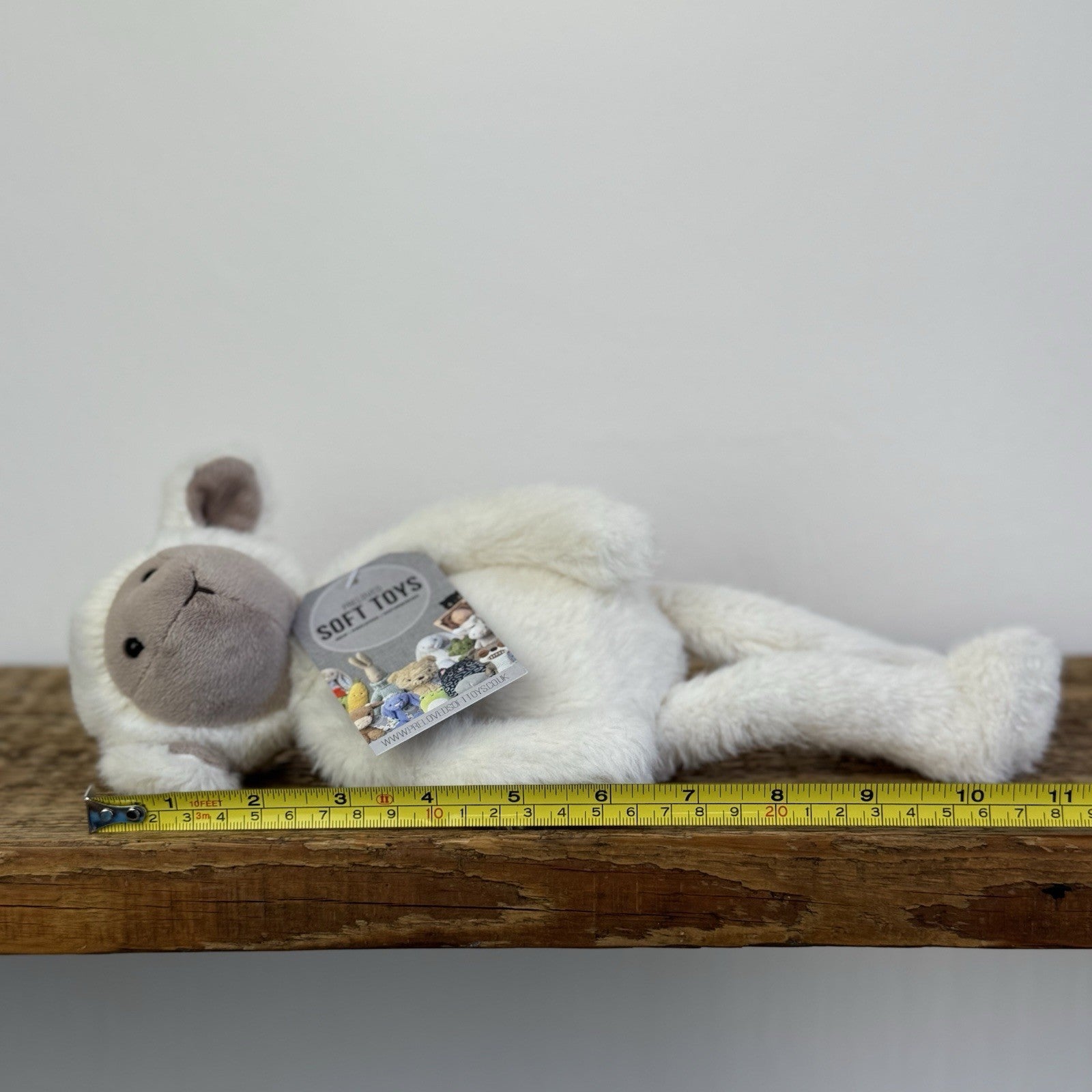 Jellycat Sweetie Lamb - Medium Fluffy Beige Face Lamb Retired/Rare 12"