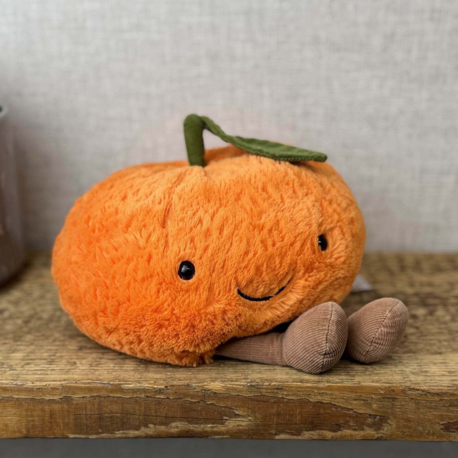 Jellycat Clementine - Beanie Fruit Orange (Larger Size) Amuseable Clementine 9"