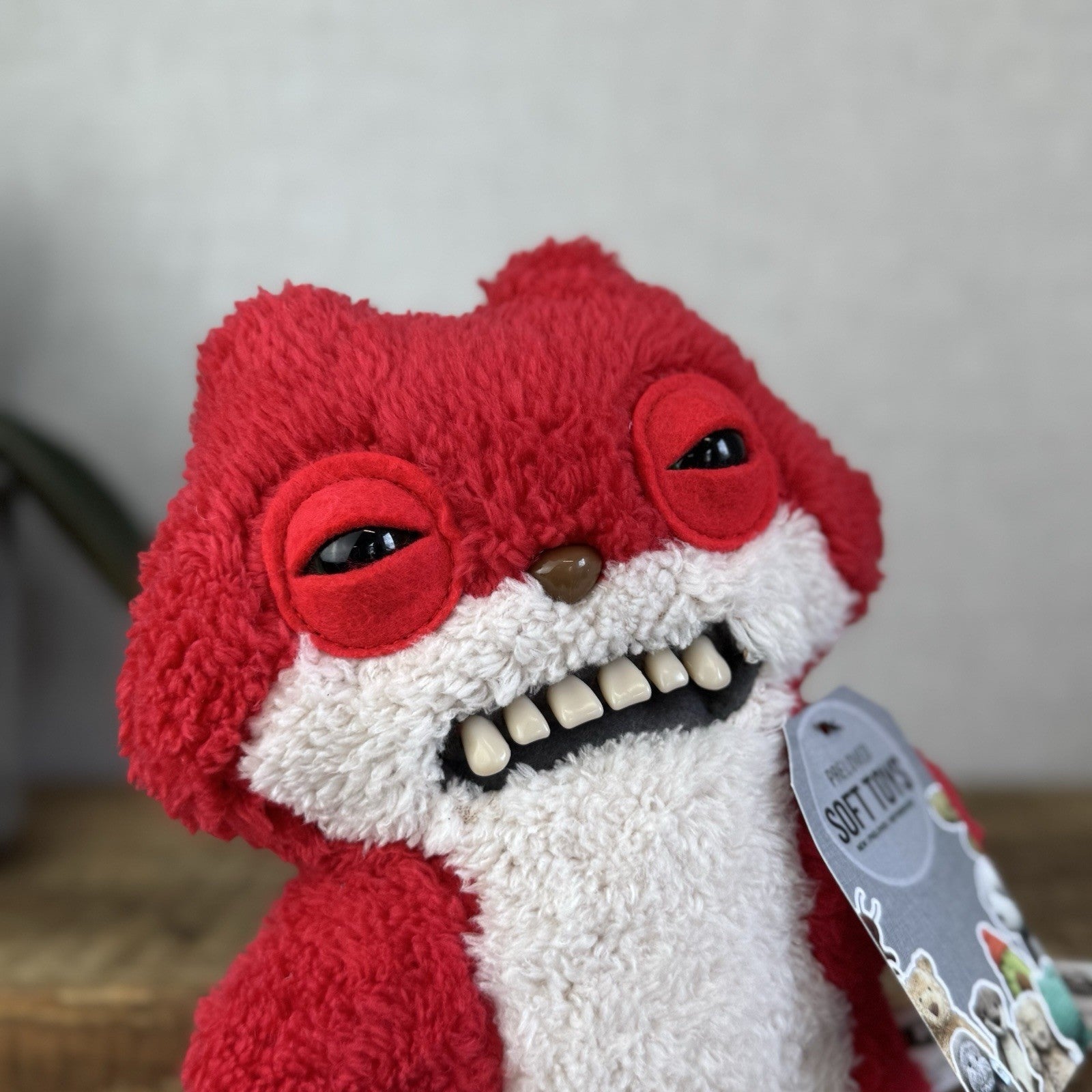 Fuggler Funny Ugly Monster Sketchy Squirrel Red Snuggler Cute Ugly Monster Rare