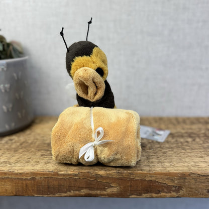 Jellycat Bashful Bee Soother - Bumble Bee Comforter Neutral Baby Gift NWOT 