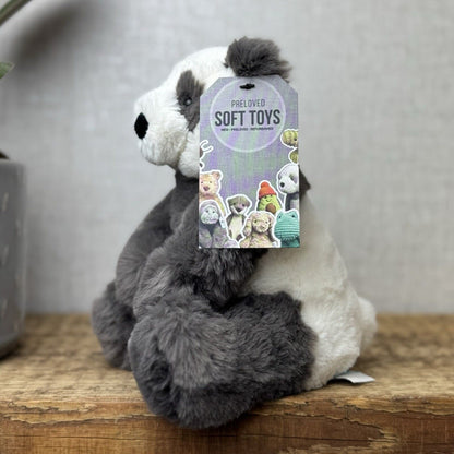 Jellycat Small Harry Panda Cub - Super Soft Panda Beanie Plush 8” Rare