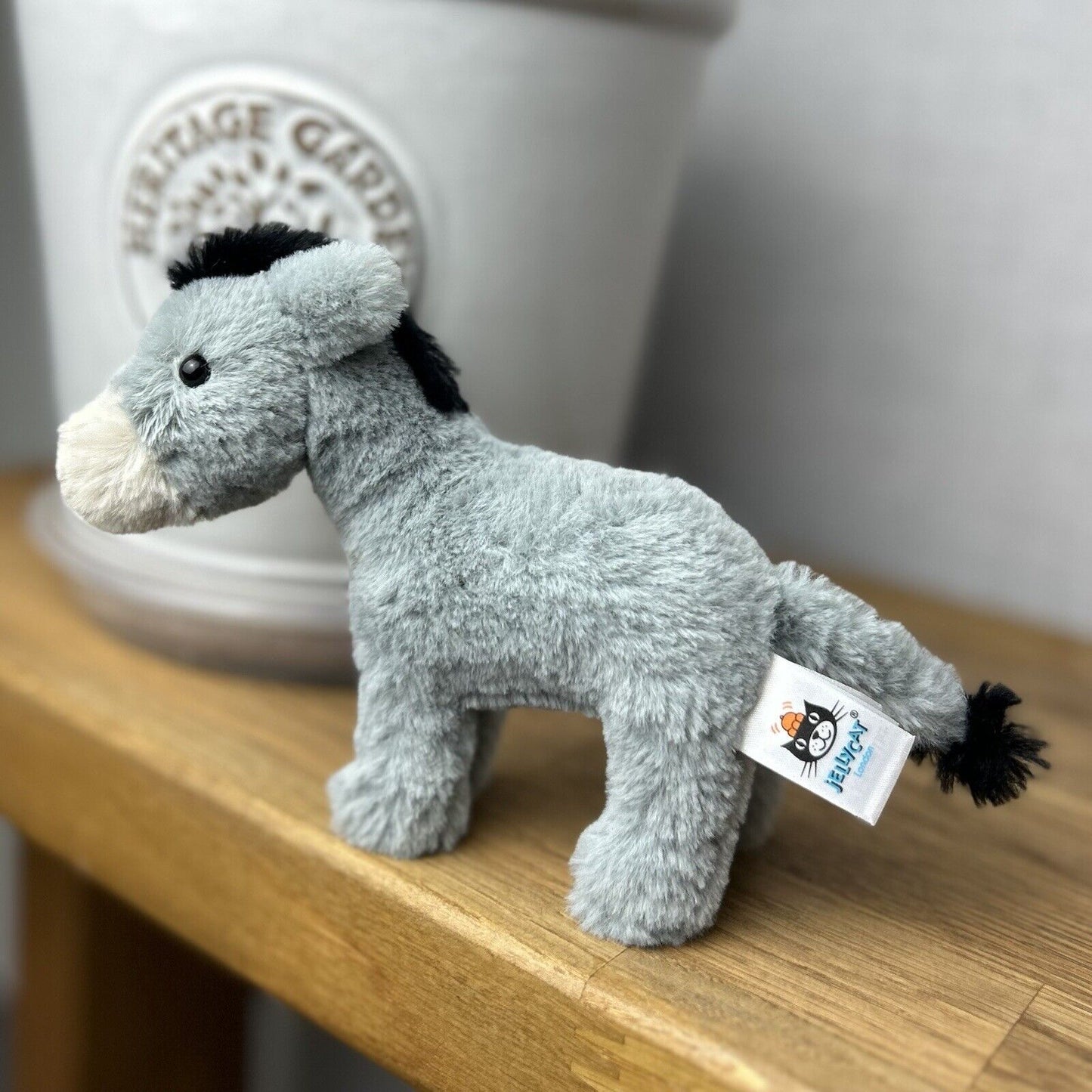 Jellycat Diddle Donkey - Jellycat Diddle - Tiny Donkey Jellycat - Tiny (m)