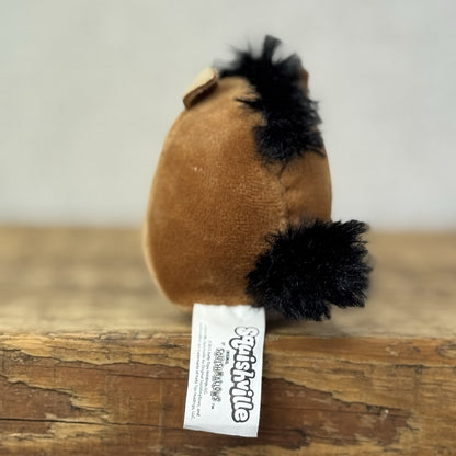 Squishmallow Squishville - Philip Horse Pony Tiny Brown 2" (Multi Buy Discount)