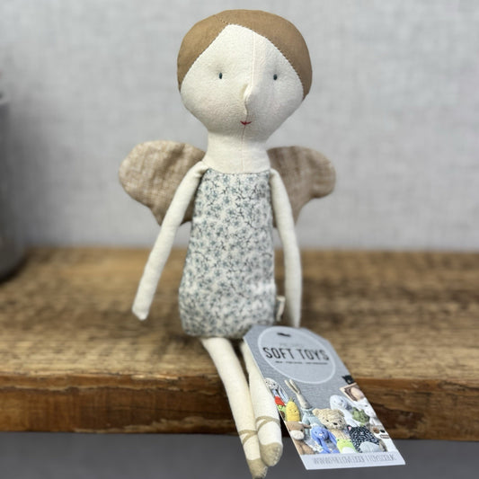 Maileg Winter Friends Angel - Retired Scandinavian Angel Soft Toy Plush NWOT 9"