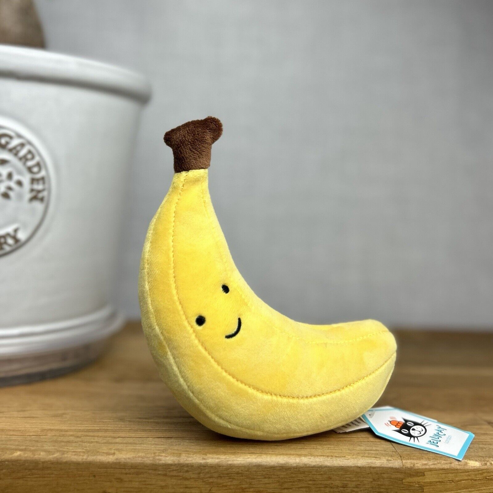 Jellycat Fabulous Fruit Banana - Banana Fruit Beanie Soft Toy Play Food - New