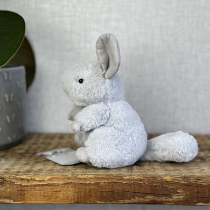 Jellycat Misty Chinchilla - Small Grey/Silver Beanie Chinchilla Pocket Pal 6"
