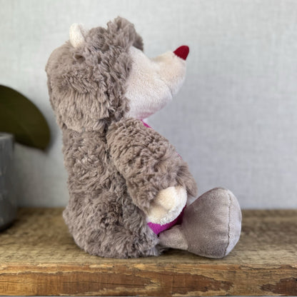 Nici Forest Friends Harriet Hedgehog - Fluffy Hedgehog Beanie With Pink Tummy