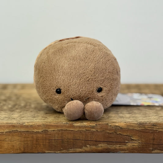Jellycat Chocolate Macaron (first Release) Retired Brown Macaron Soft Toy Rare