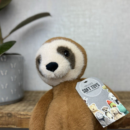 Jellycat Whispit Sloth - Fuzzy Fluffy Sloth Soft Toy Rare Retured Medium 10”
