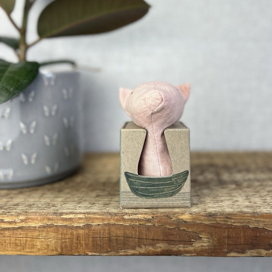 Maileg Noah’s Ark - Pig Rattle - Retired 2018 - 16-8910-00