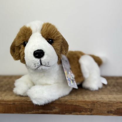 E&J classic St Bernard Puppy Dog - Vintage Dog Soft Toy Realistic Life Like Dog