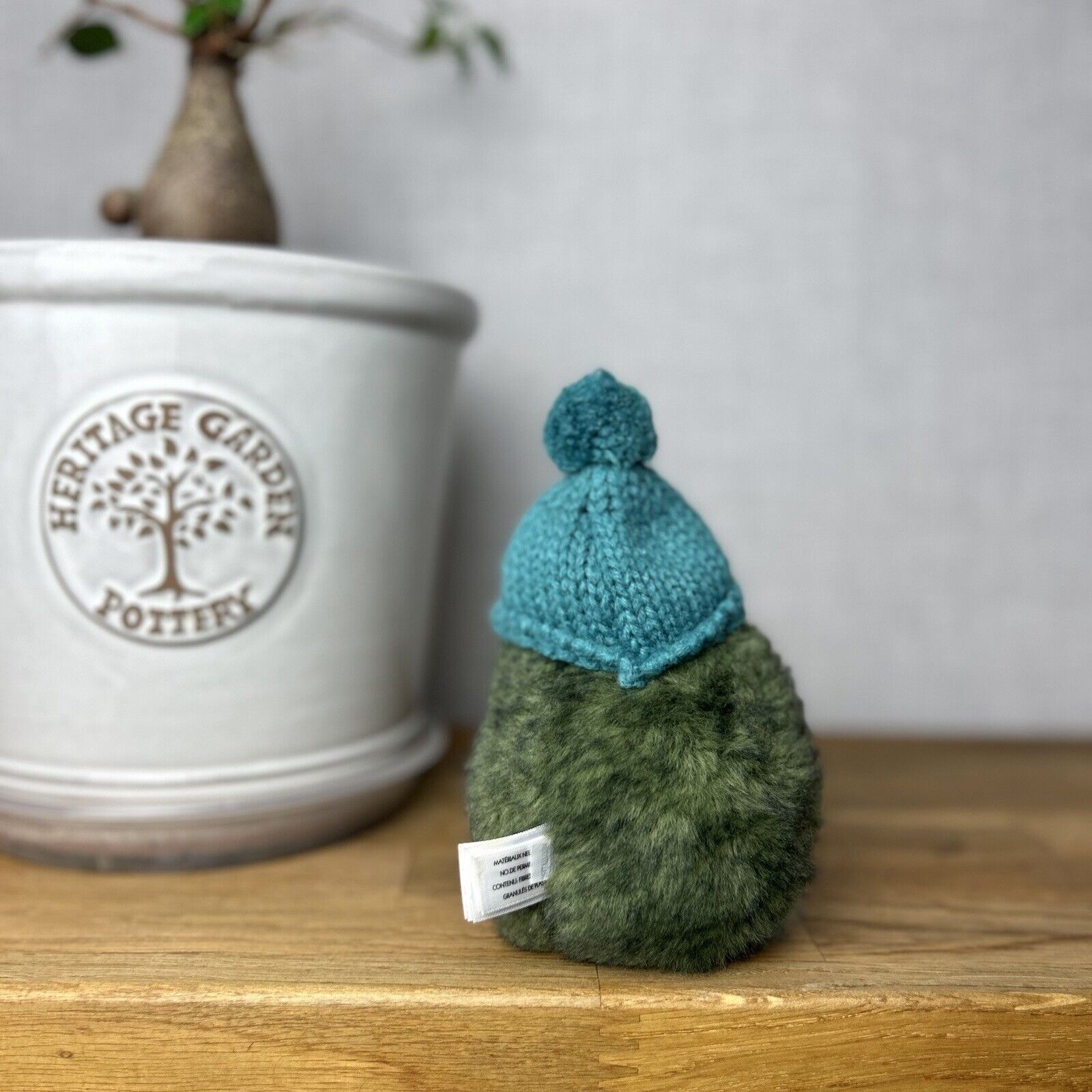 Jellycat Amuseable Cozi Avocado With Hat Plush Soft Toy - Teal Cozi Avacado