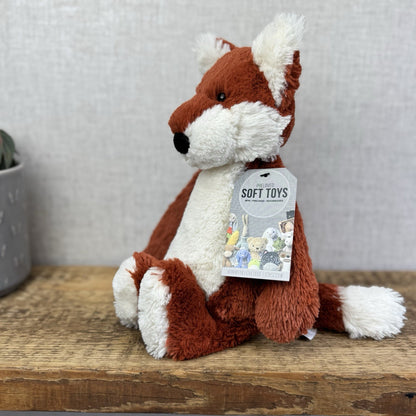 Jellycat Medium Bashful Fox Cub - Orange Fox Beanie Plush Retired 12” (#2)