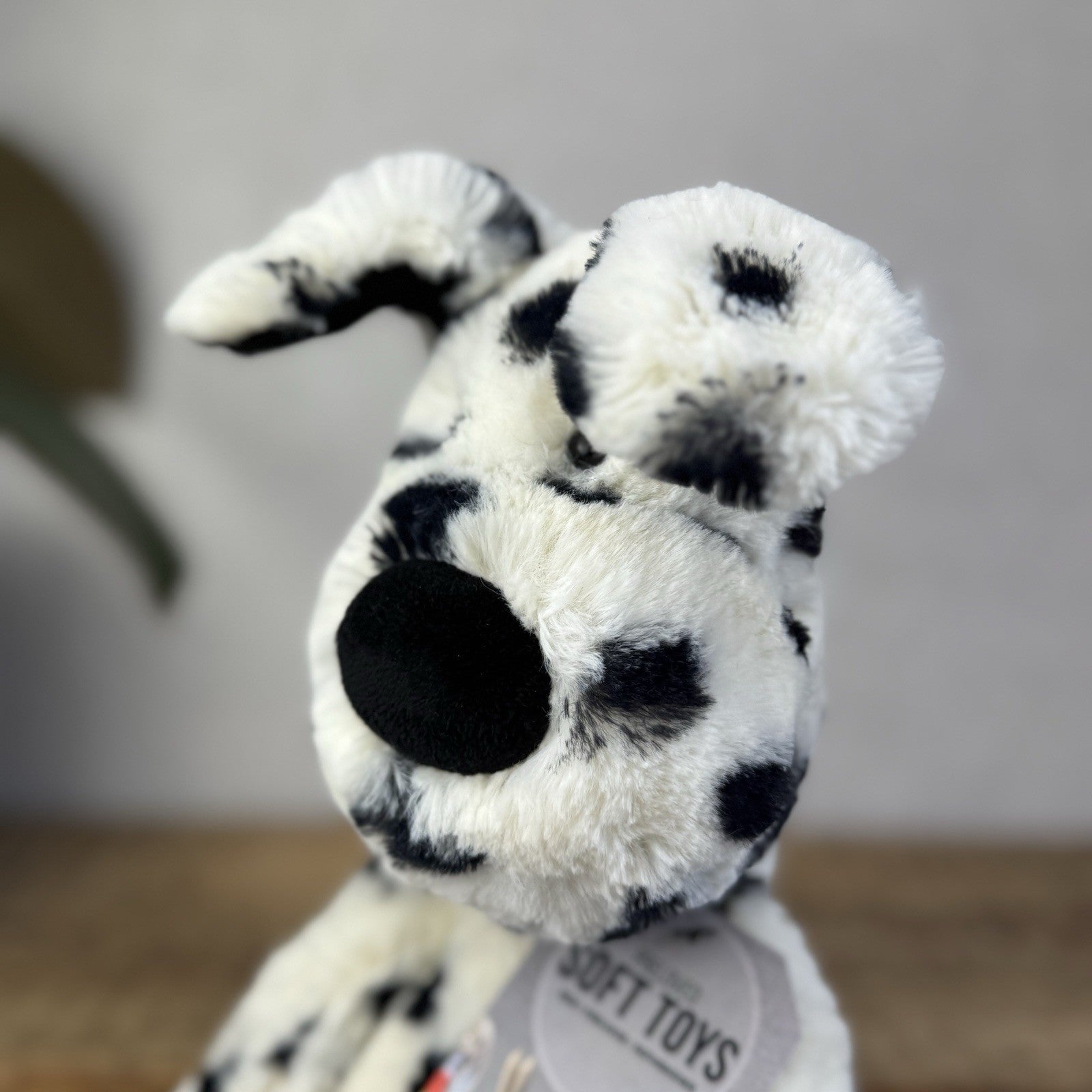 Jellycat Merryday Dalmation - Spotty Dog Soft Toy Long Tail Rare Retired 15”