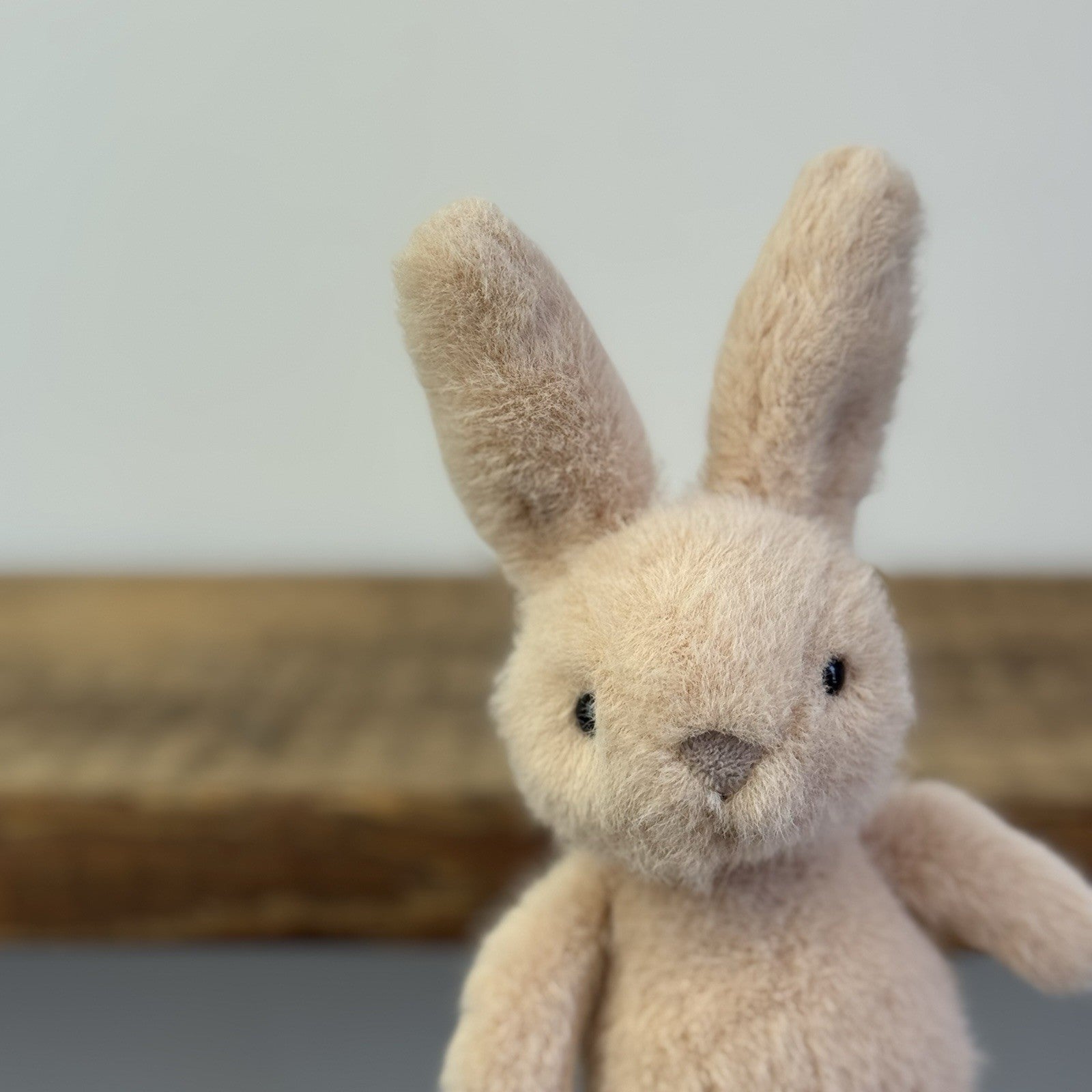 Jellycat Toppity Rabbit - Small Fluffy Rabbit Rare Retired Small Fluffy Bunny 8"