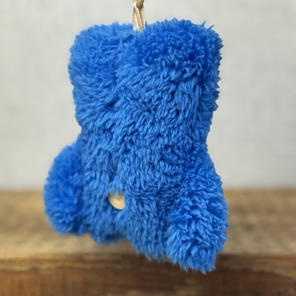 Fuggler Keyring - Sir Belch Blue Snuggler Fuggler Keyring Fluffy Rare Retired V1