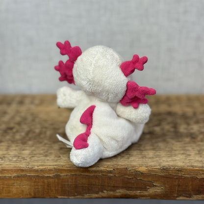 Blue Nose Friends Eduado The Axolotl White/pink Rare Collectible (imperfect Tag)