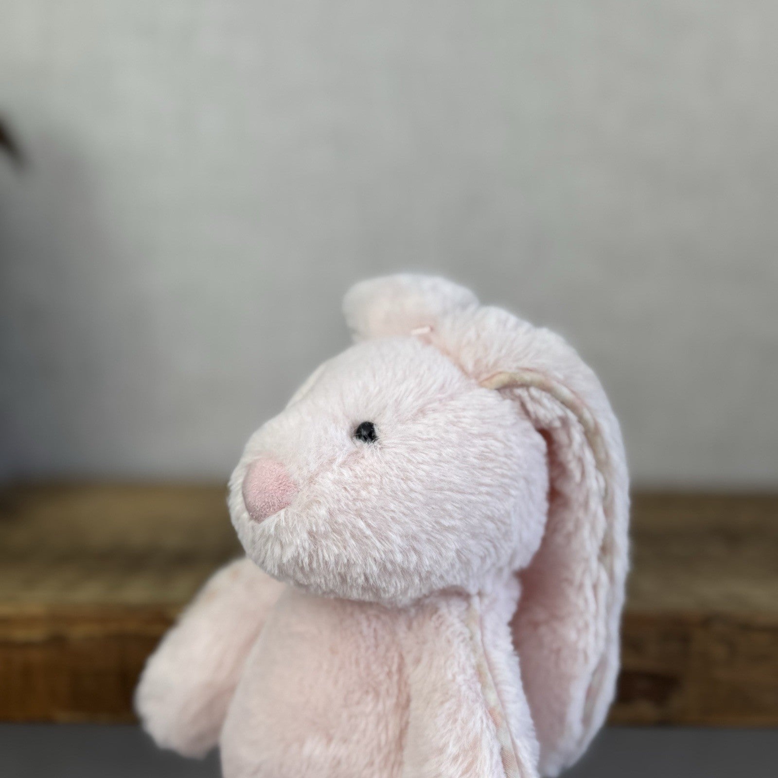 Jellycat Jellykitten Vintage Piper Bunny Small - Pink Piper Bunny Rabbit 8"