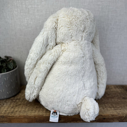 Jellycat Huge Bashful Cream Bunny - Large Off White Bunny - Big Rabbit Toy 50cm