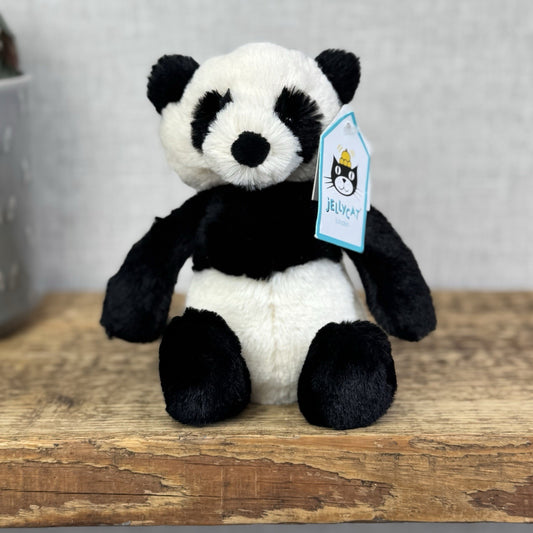Jellycat Small Bashful Panda Cub - Brand New With Tags Small Beanie Plush 8"