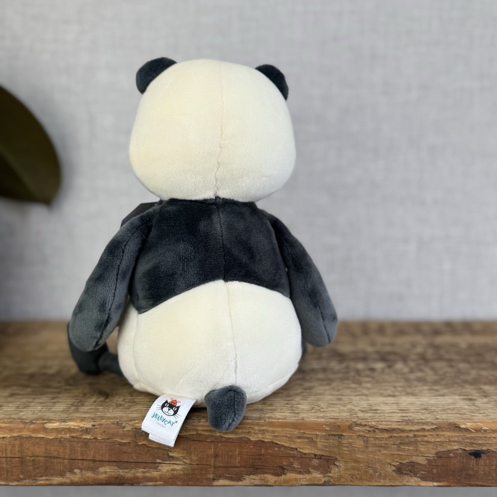 Jellycat Sleepee Panda Small - Small Velour Panda Beanie Plush Retired 10"