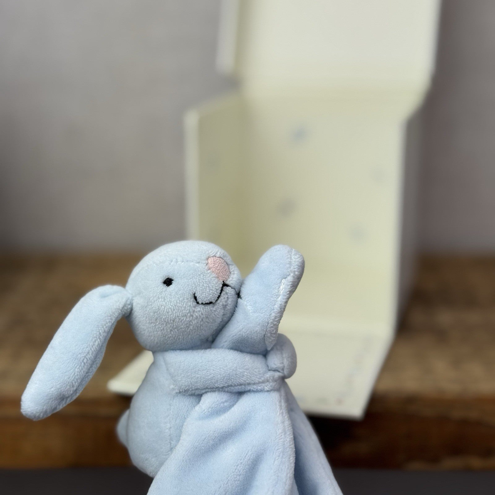 Jellycat My First Soother Blue Blue - New With Box Retired Velour Comforter