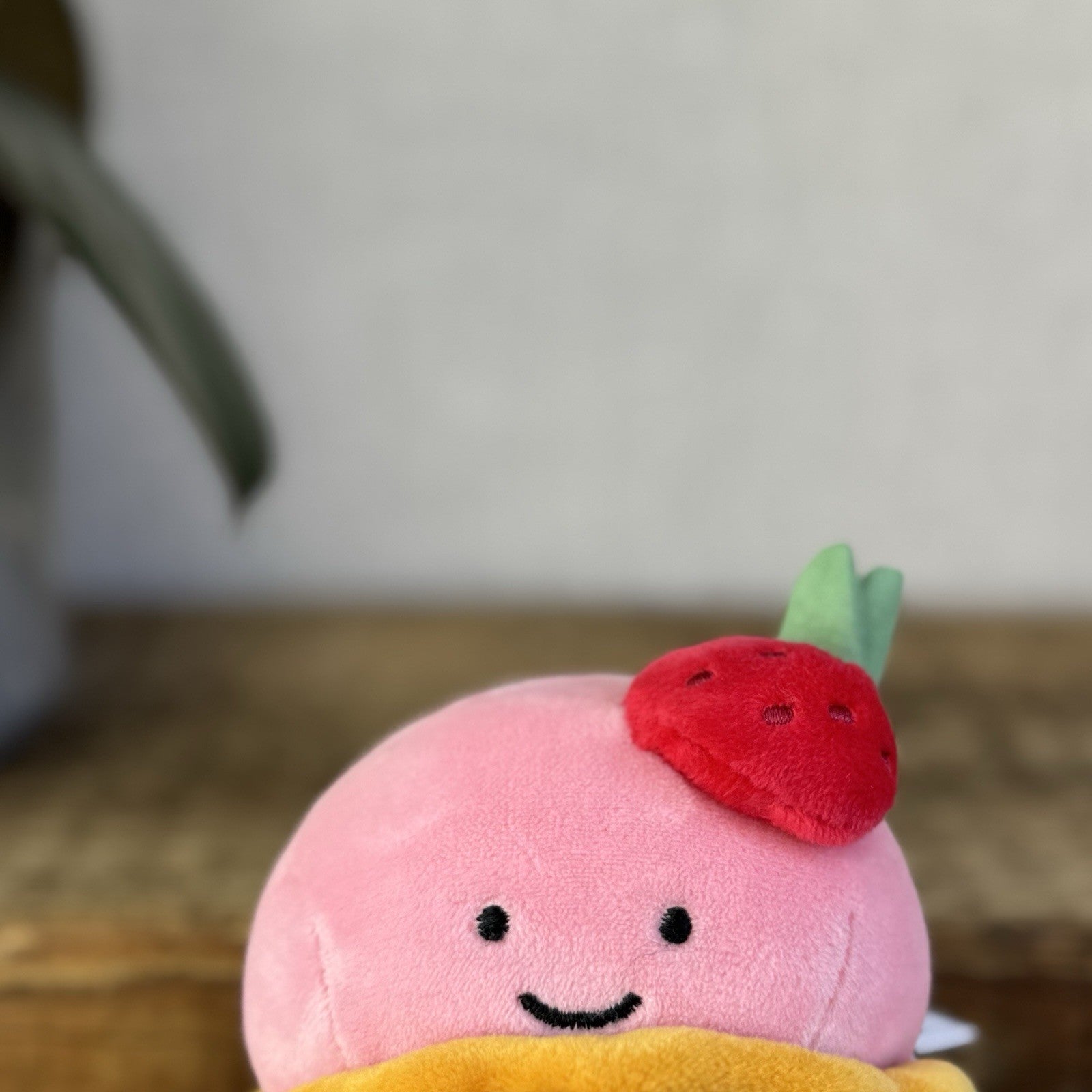 Jellycat Pretty Patisserie Dome Framboise Collectible Plush - Small Pink Cake 5"
