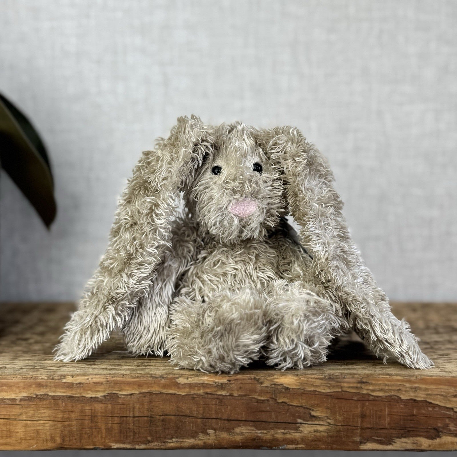 Jellycat Small Tumbler Bunny - Long Ear Beige Scruffy Bunglie Style Rabbit 7”