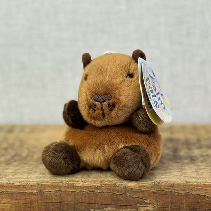 Aurora - Sid Capybara - Palm Pals Mini Beanbag Plush Mini Capybara Plush Toy 5”