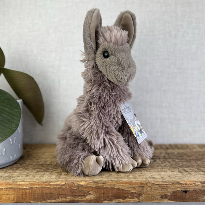 Douglas Cuddle Toys - Josie Soft Toy Llama Super Soft Cute Alpaca/llama NWOT 12”