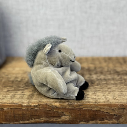 Manhattan Toy Company Farmyard Donkey Beanie Mini Vintage Donkey (Old Jellycat)