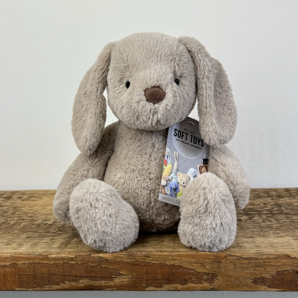 Mothercare Beige Snuggle Puppy Dog Soft Toy Plush (Jellycat Collab) 8”