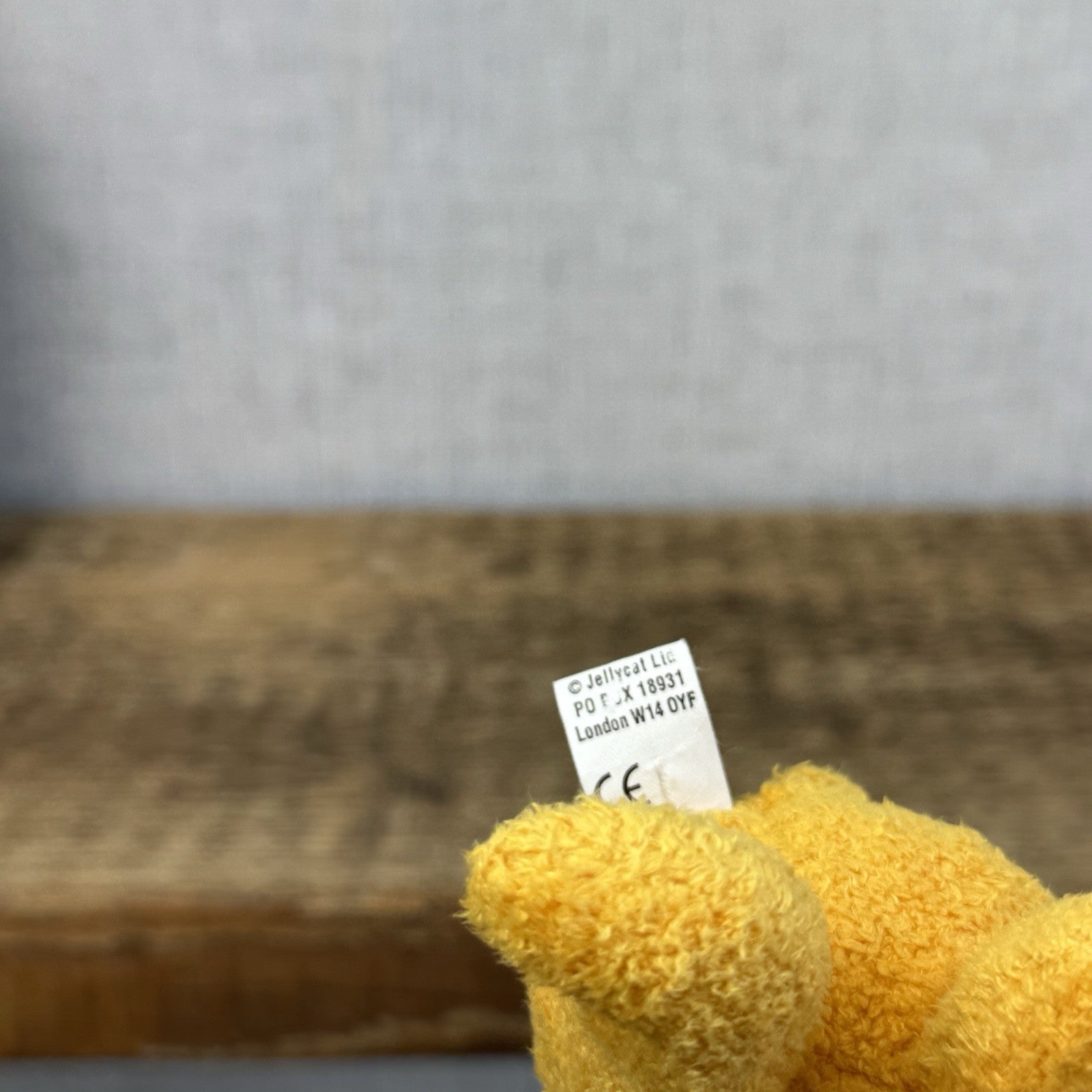 Jellycat Baby Bunglie Bear - Tiny Vintage Beanbag Bear Rare, Retired 5"