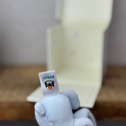 Jellycat My First Soother Blue Blue - New With Box Retired Velour Comforter