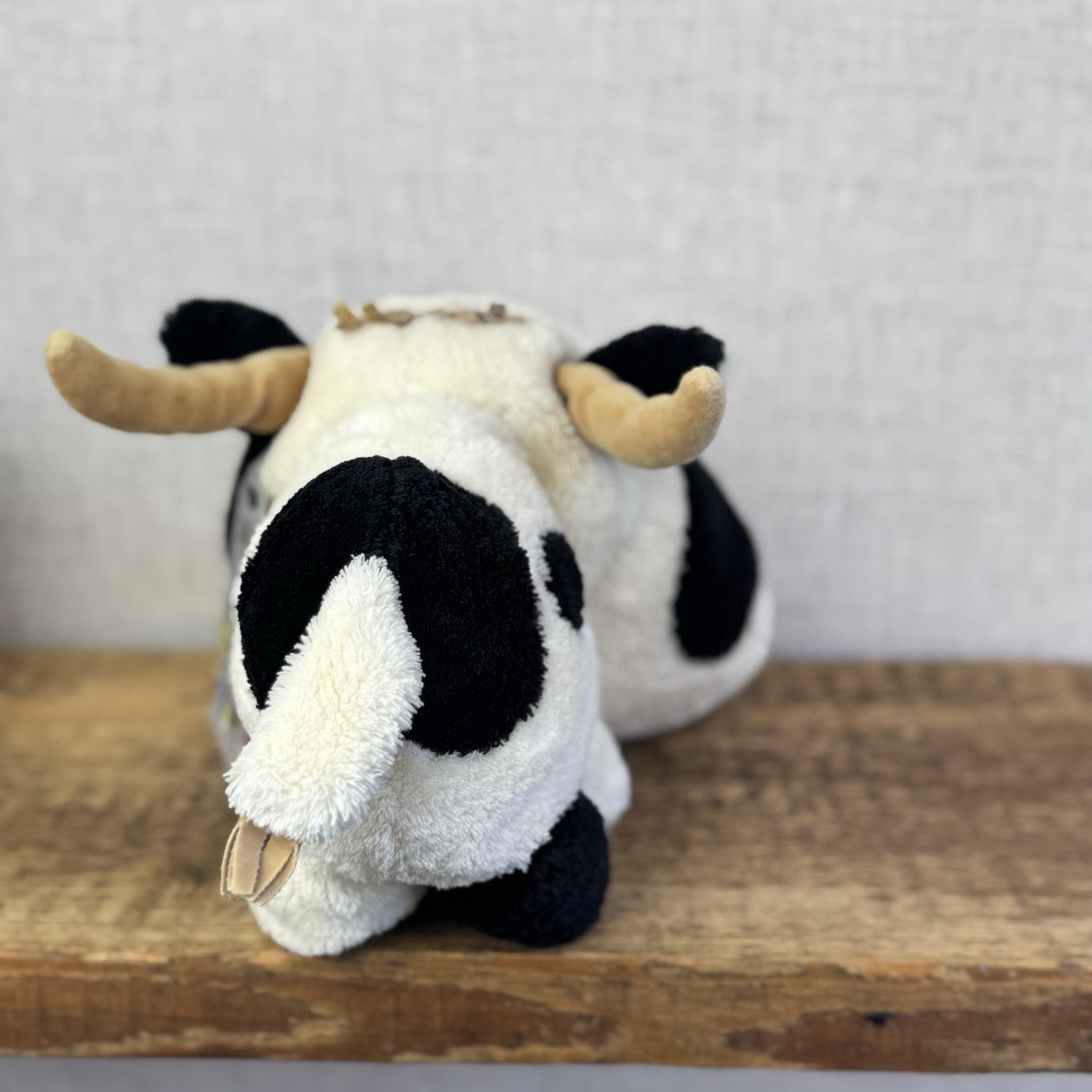 Jellycat Scallywag Cow - Large Head Cow Soft Toy Vintage Retired Quirky 10"